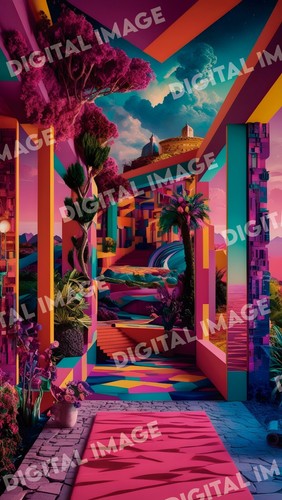 Quadro arte digitale immagine